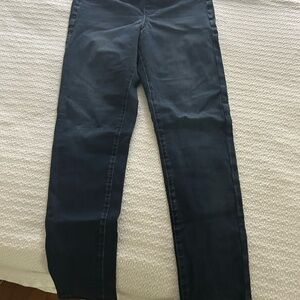 American Eagle Outfitters Women's Dark Blue Straight Leg Jeans